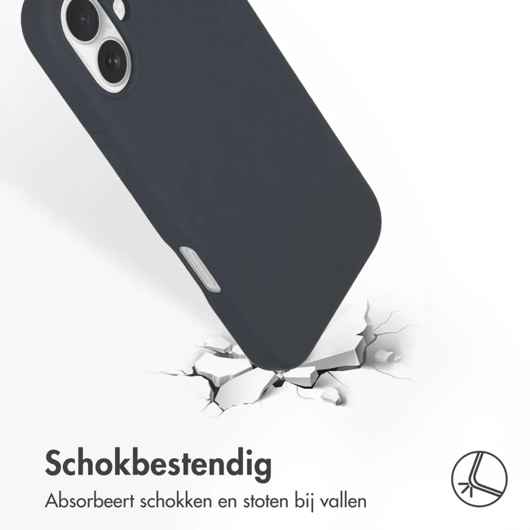 Accezz Hoesje iPhone 16 Plus Donkerblauw - MagSafe