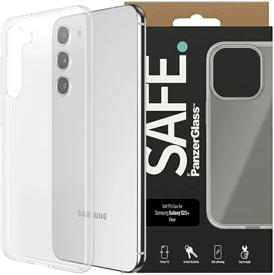 PanzerGlass Hoesje Samsung Galaxy S23+ - Transparant - afbeelding 6 van 6