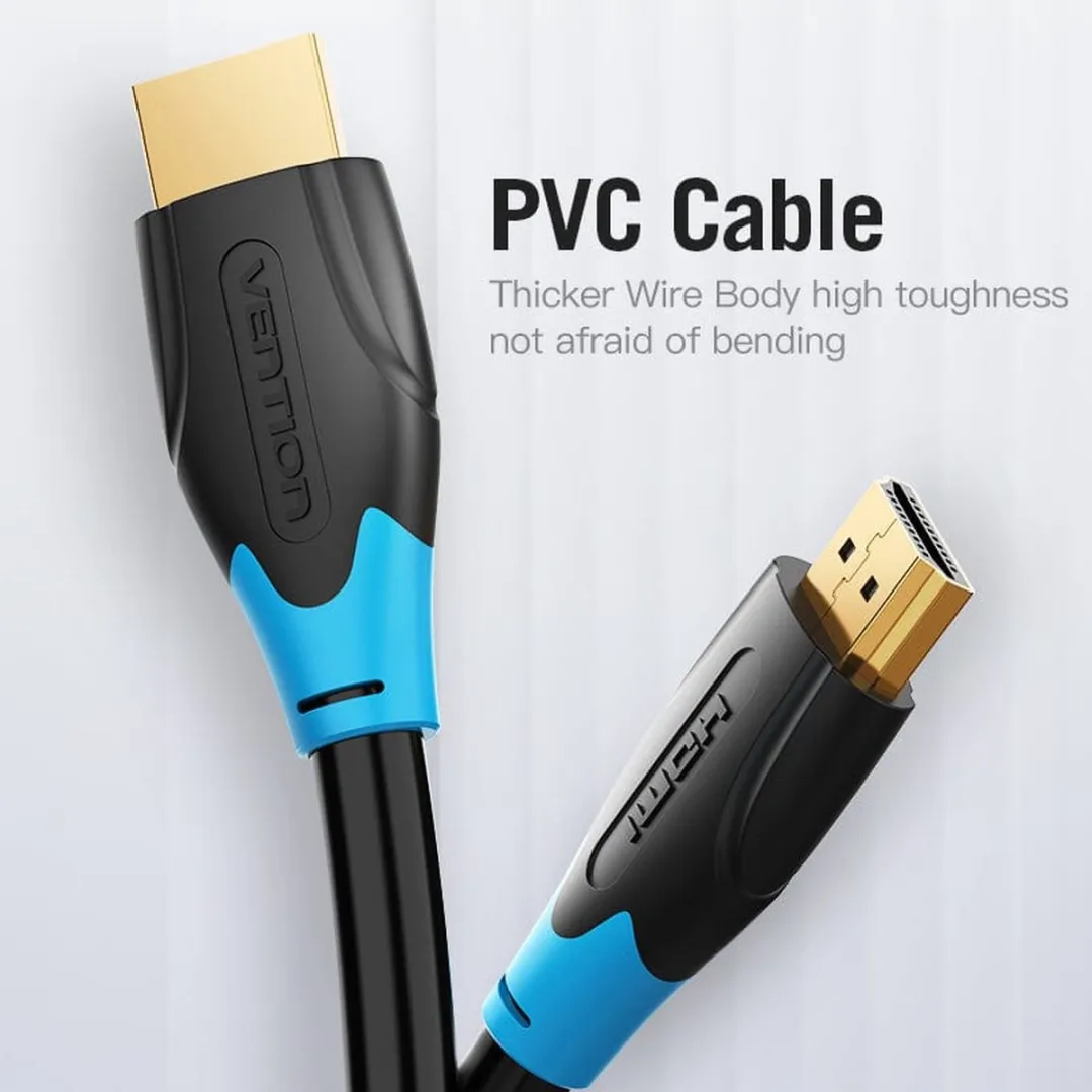 Vention HDMI Kabel VAA-M02-B200 2m - 4K 60Hz - Zwart/Grijs