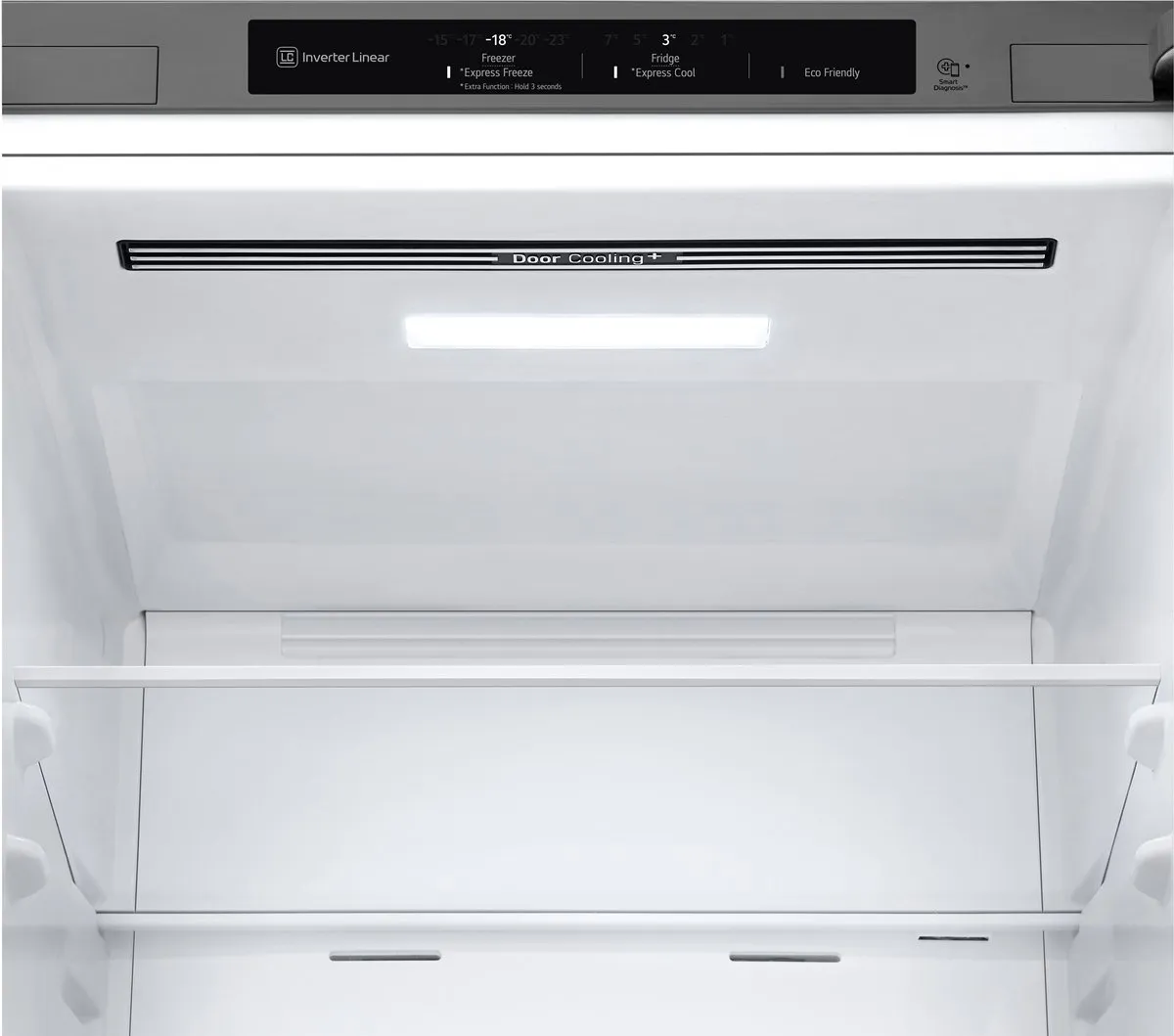 LG GBBS322BPY Koel-vriescombinatie 465L - Zilver