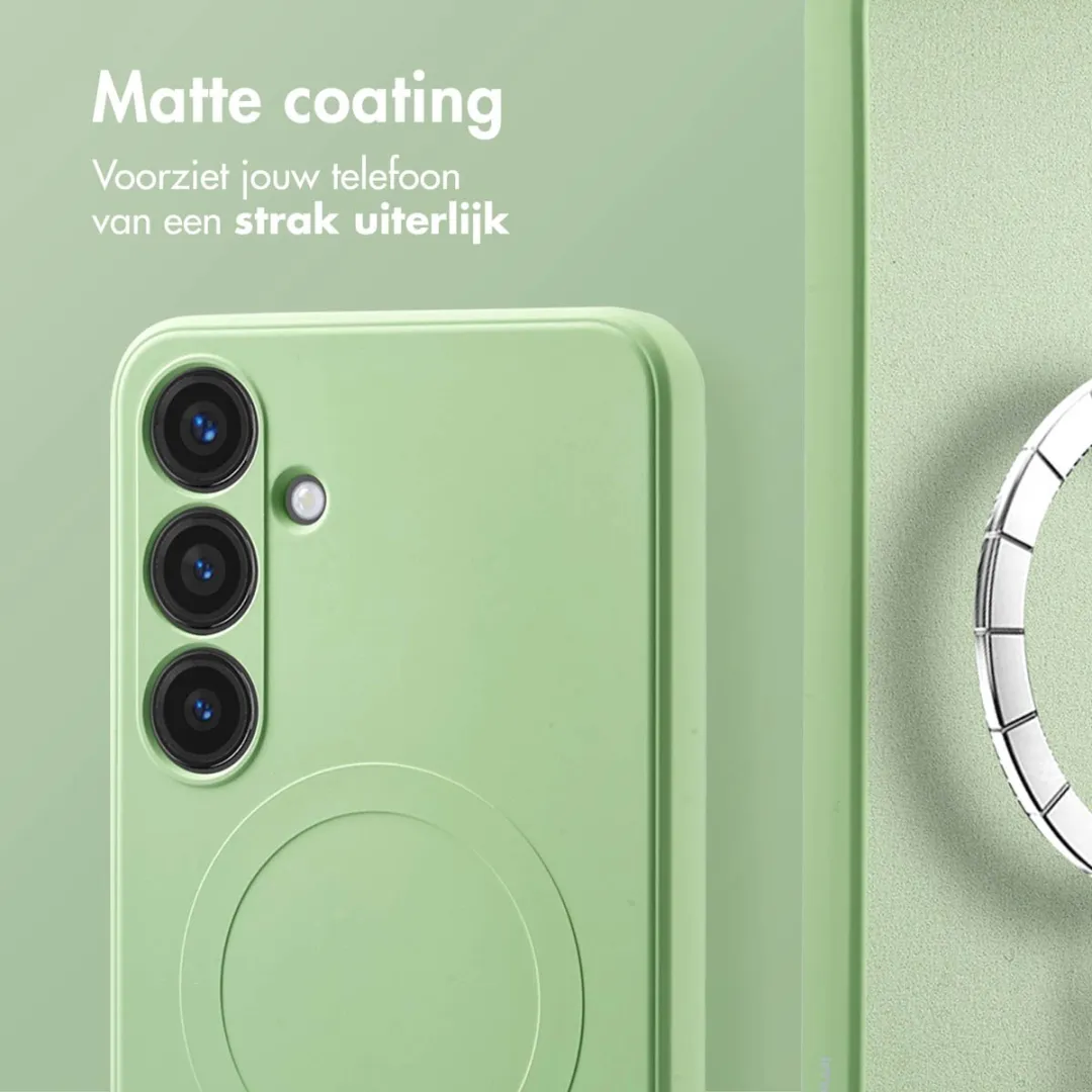 Imoshion Hoesje Samsung Galaxy S24 Plus - Groen - MagSafe