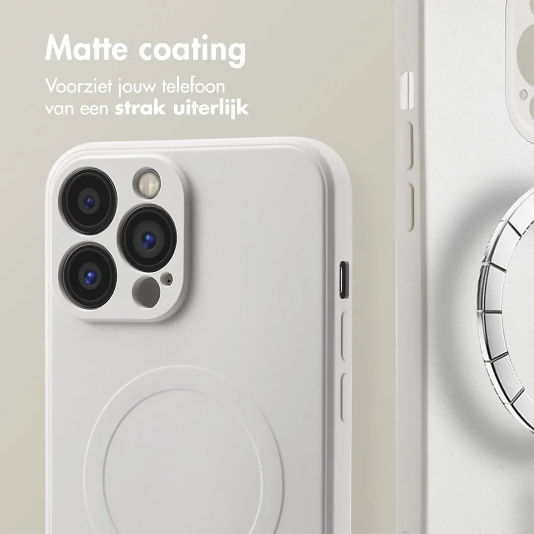 Imoshion Hoesje iPhone 13 Pro Max - Beige - MagSafe