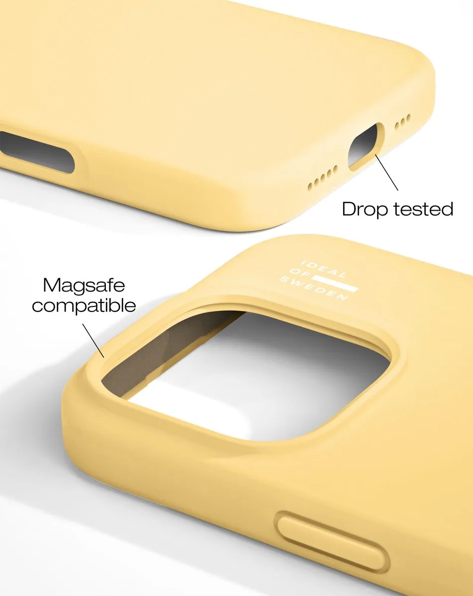 iDeal of Sweden iPhone 16 Pro MagSafe Hoesje - Zacht Geel