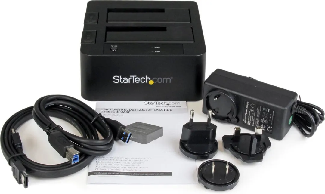 Startech SDOCK2U33EB Dockstation - Zwart