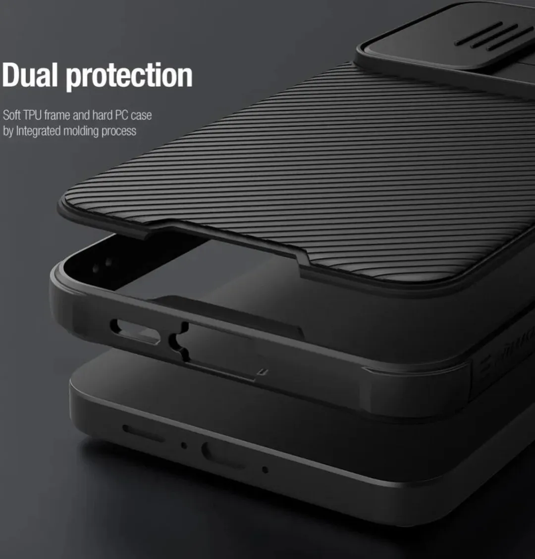 Nillkin CamShield Magnetisch Hoesje Samsung Galaxy A55 - Groen