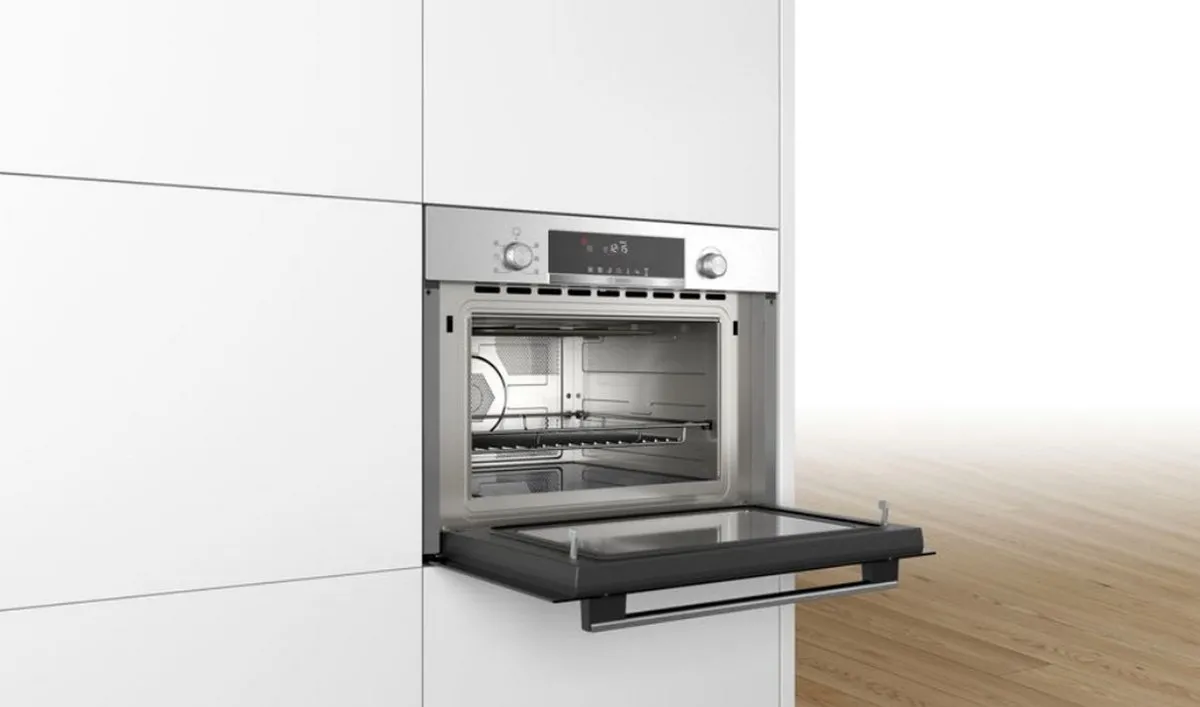 Bosch CMA585GS0 Inbouw Combi-Magnetron 900W - Roestvrijstaal