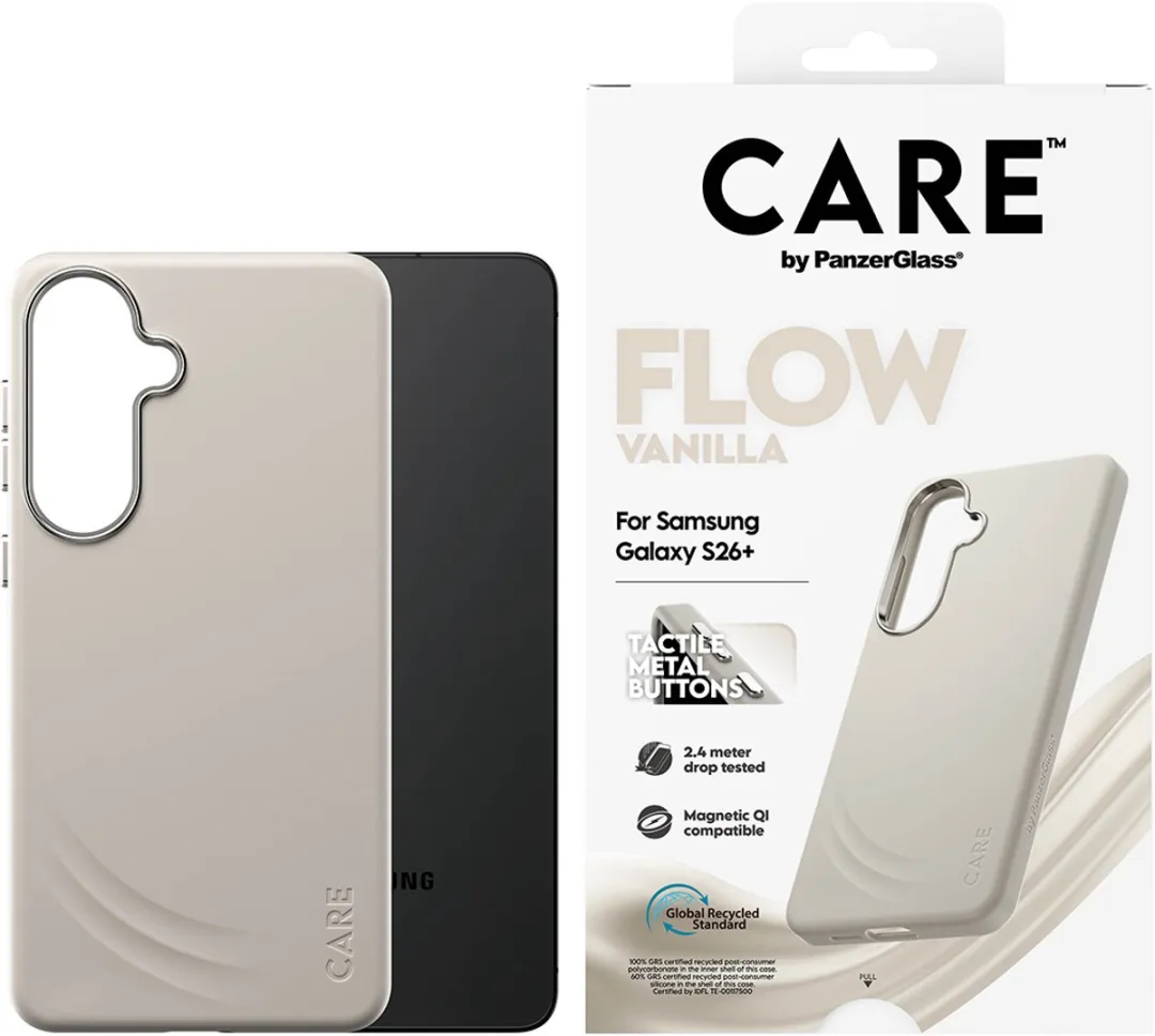 PanzerGlass CARE Flow Case Samsung Galaxy S26 Ultra - Beige