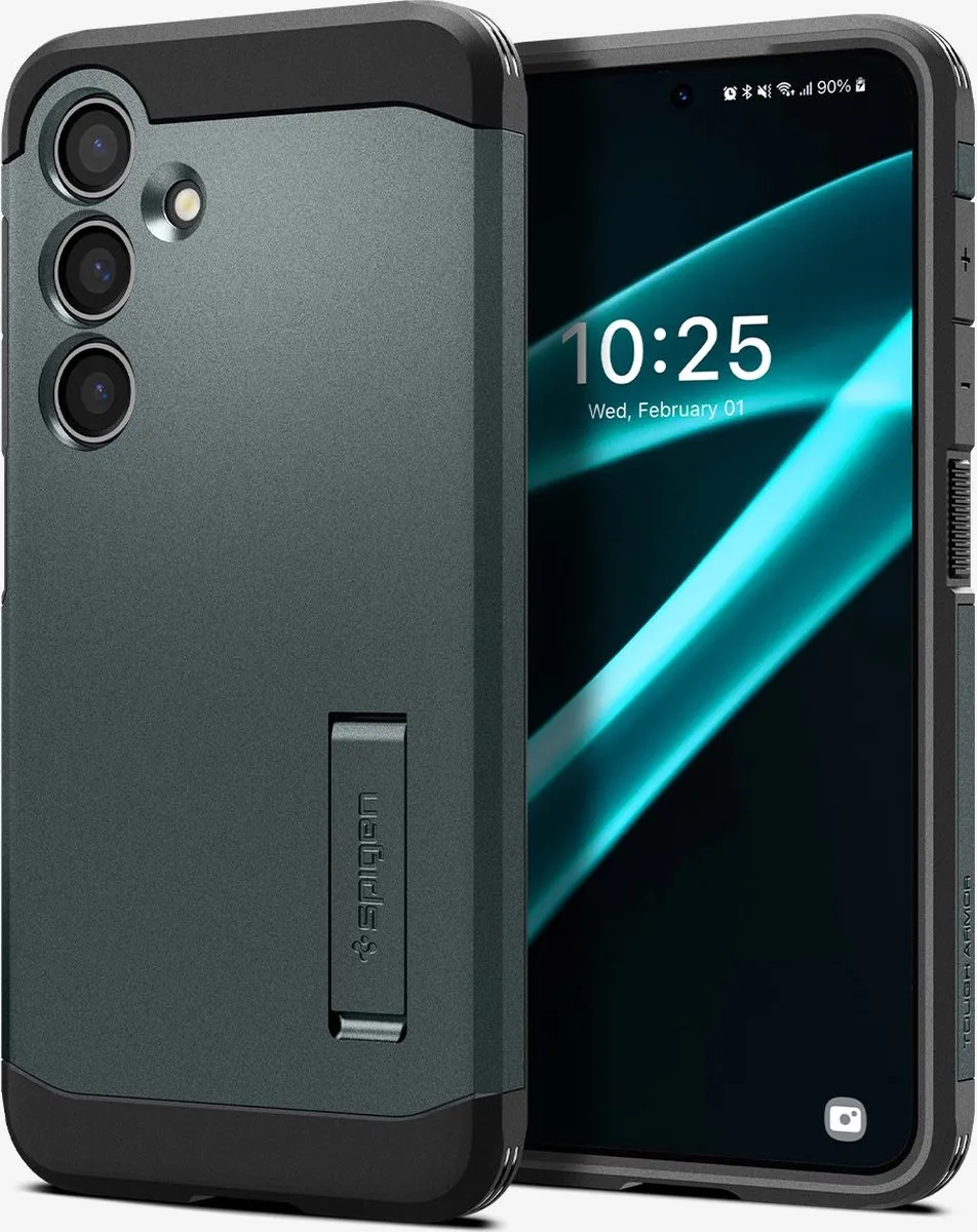 Spigen Tough Armor Hoesje S24 Plus ACS07334 - Groen - afbeelding 4 van 6