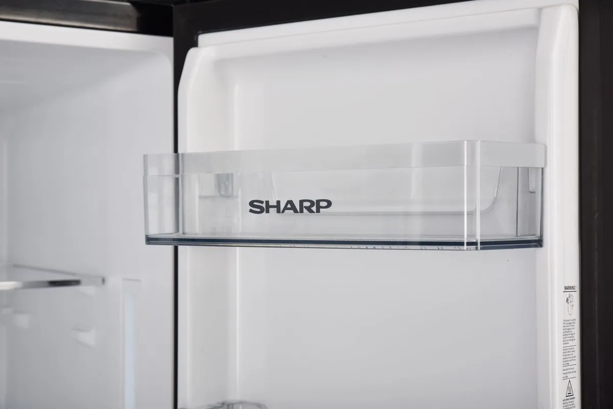 Sharp SJNFA15IMXPDEU Amerikaanse Koelkast 4-deurs - 488L - Zilver
