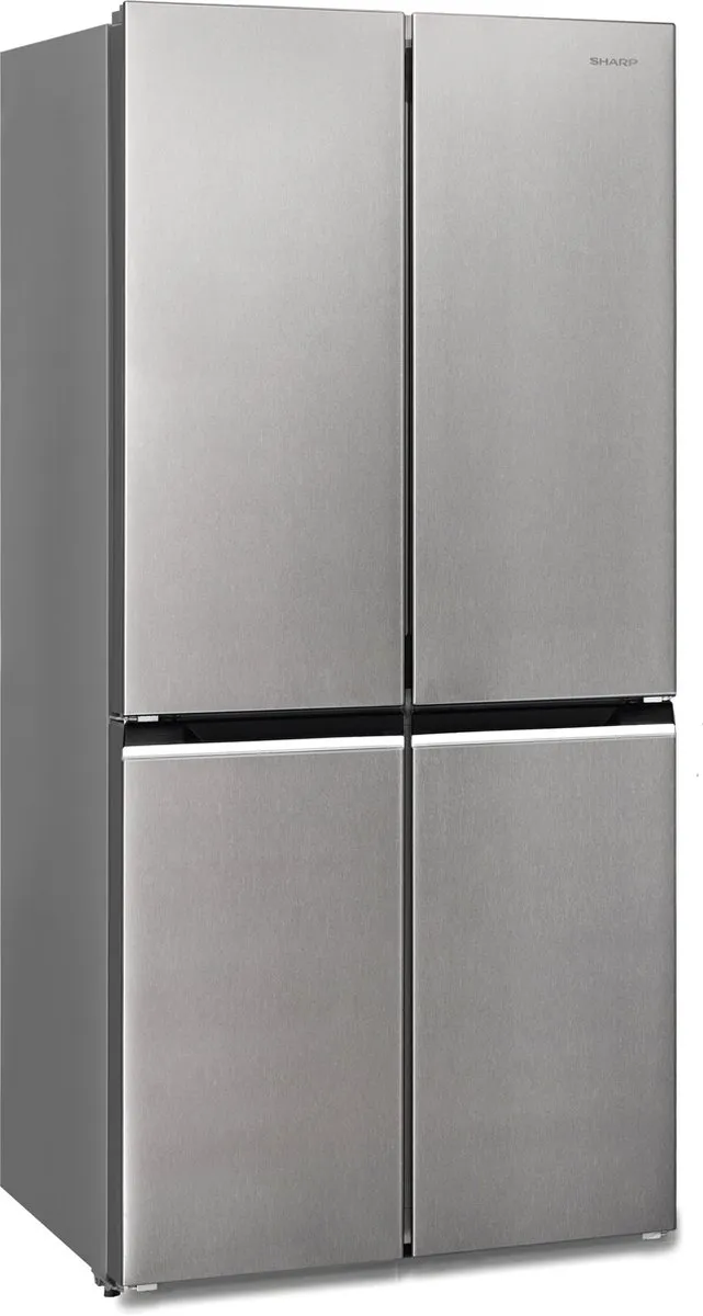 Sharp SJNFA15IMXPDEU Amerikaanse Koelkast 4-deurs - 488L - Zilver