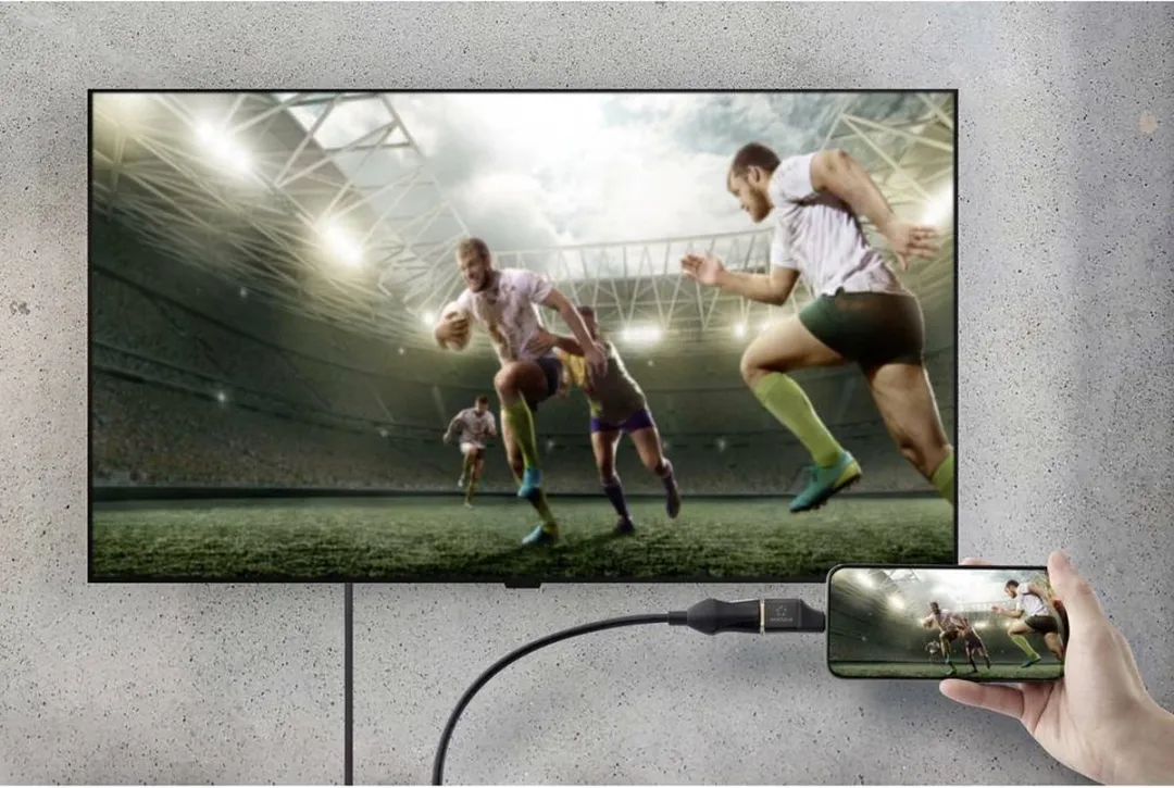 Renkforce RF-6418168 USB-C naar HDMI Adapter - Zwart
