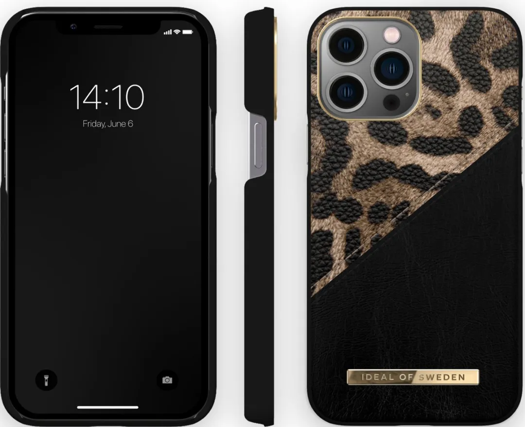 iDeal of Sweden iPhone 13 Pro Max Hoesje Midnight Leopard - IDACAW21-I2167-330