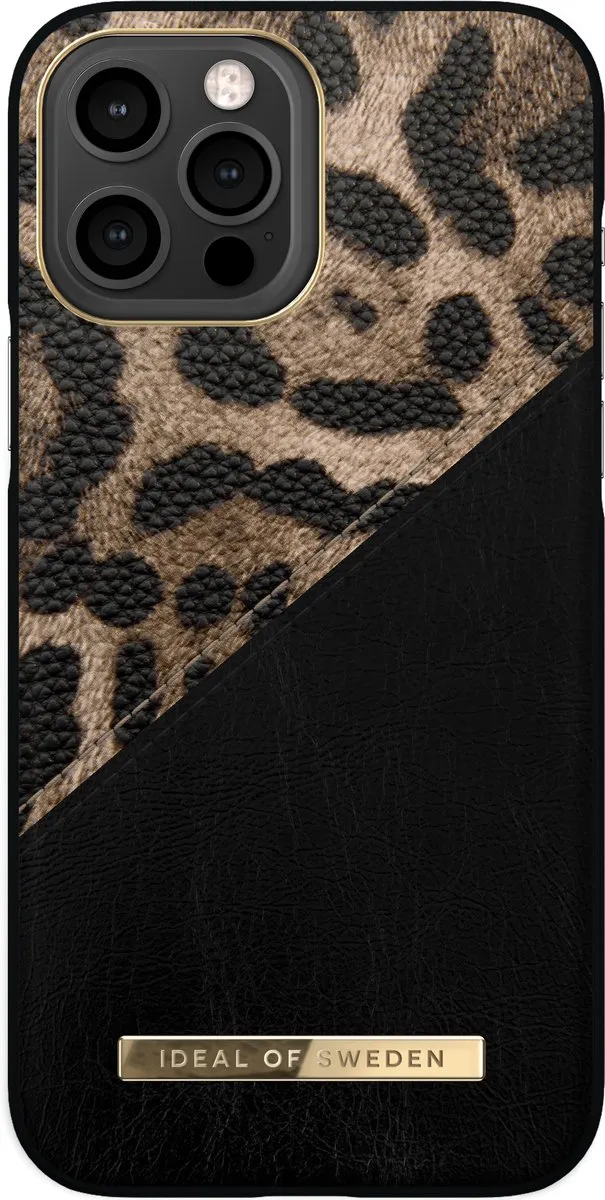 iDeal of Sweden iPhone 13 Pro Max Hoesje Midnight Leopard - IDACAW21-I2167-330