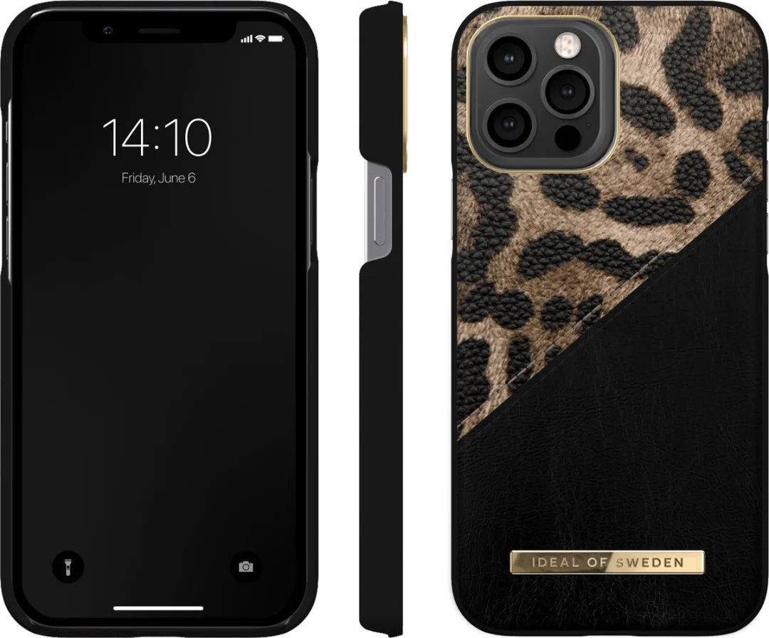 iDeal of Sweden iPhone 13 Pro Max Hoesje Midnight Leopard - IDACAW21-I2167-330