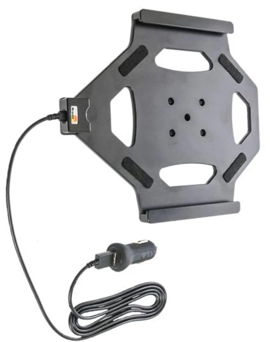 Brodit Pro 10.5 Actieve Houder voor iPad Air 3e Gen - 12V USB - Zwart