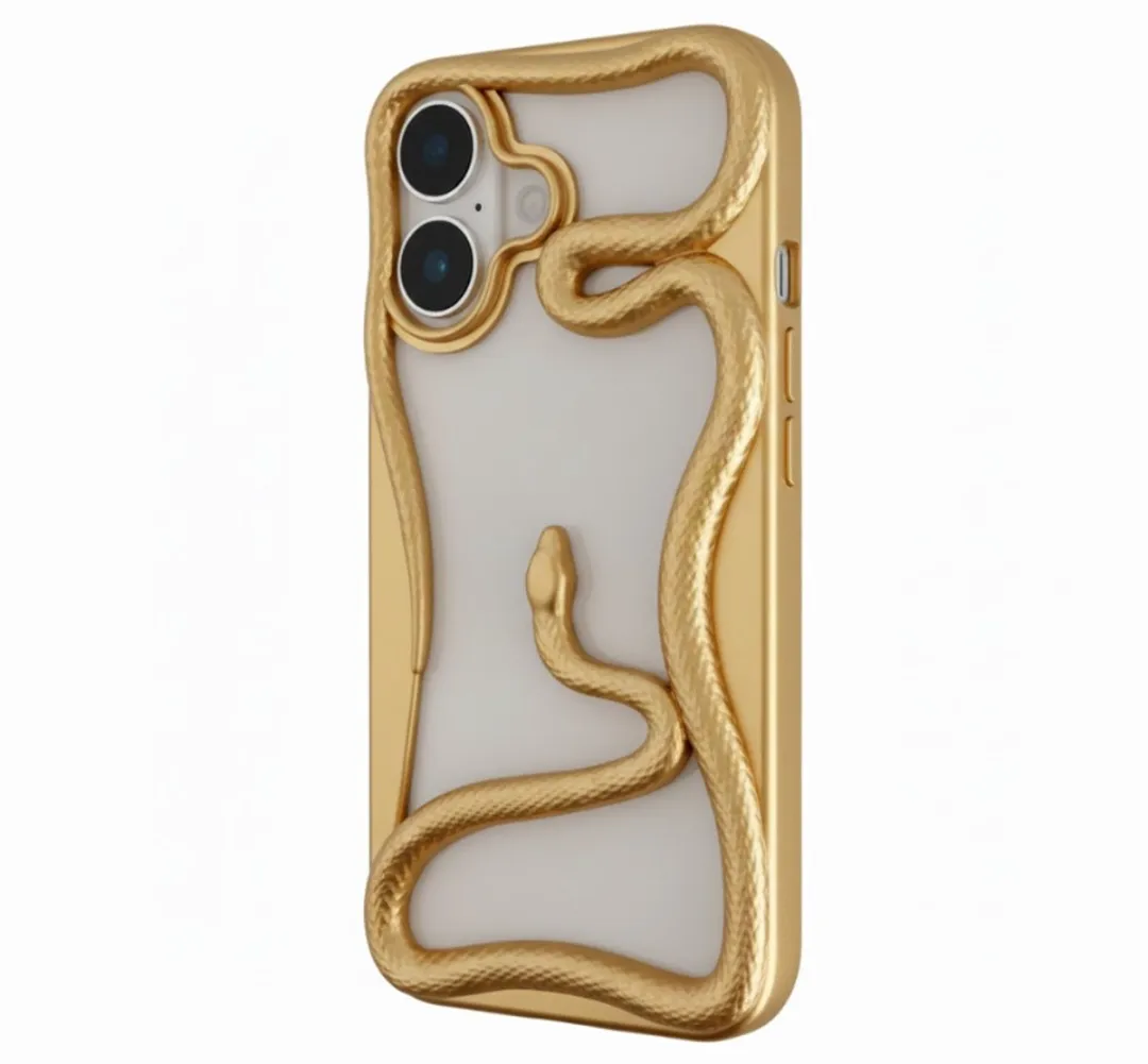 NUVEX iPhone 16 Goud Telefoonhoesje
