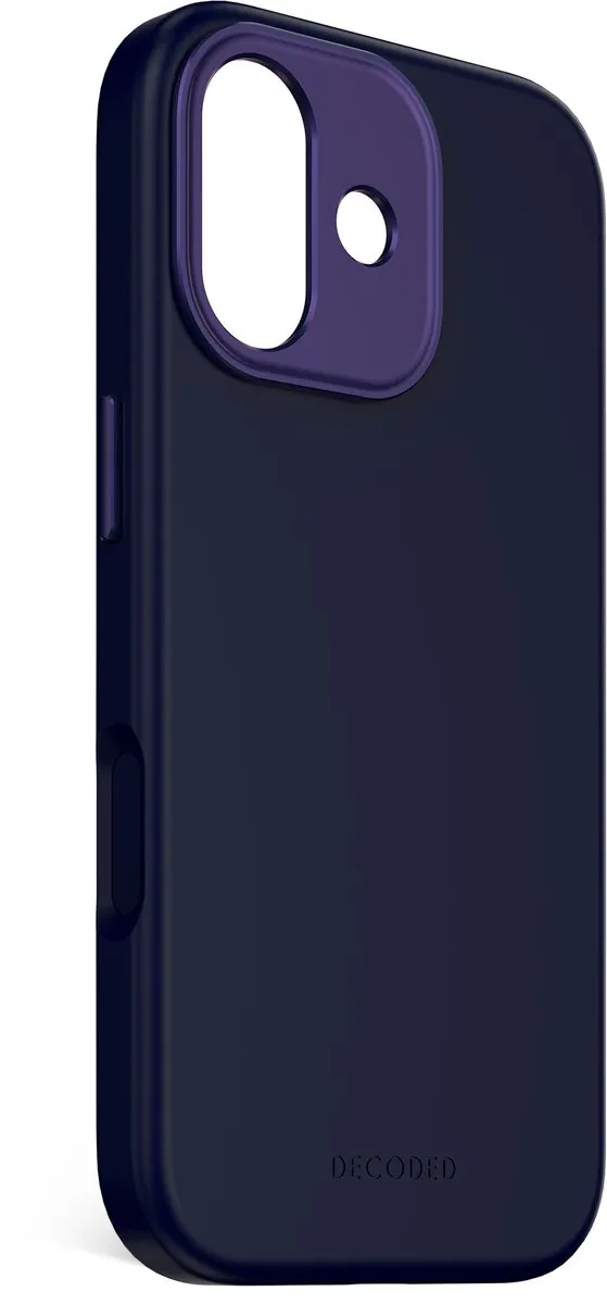 Decoded D25IPO17BCS9TY Siliconen Hoesje iPhone 17 - Navy Blauw