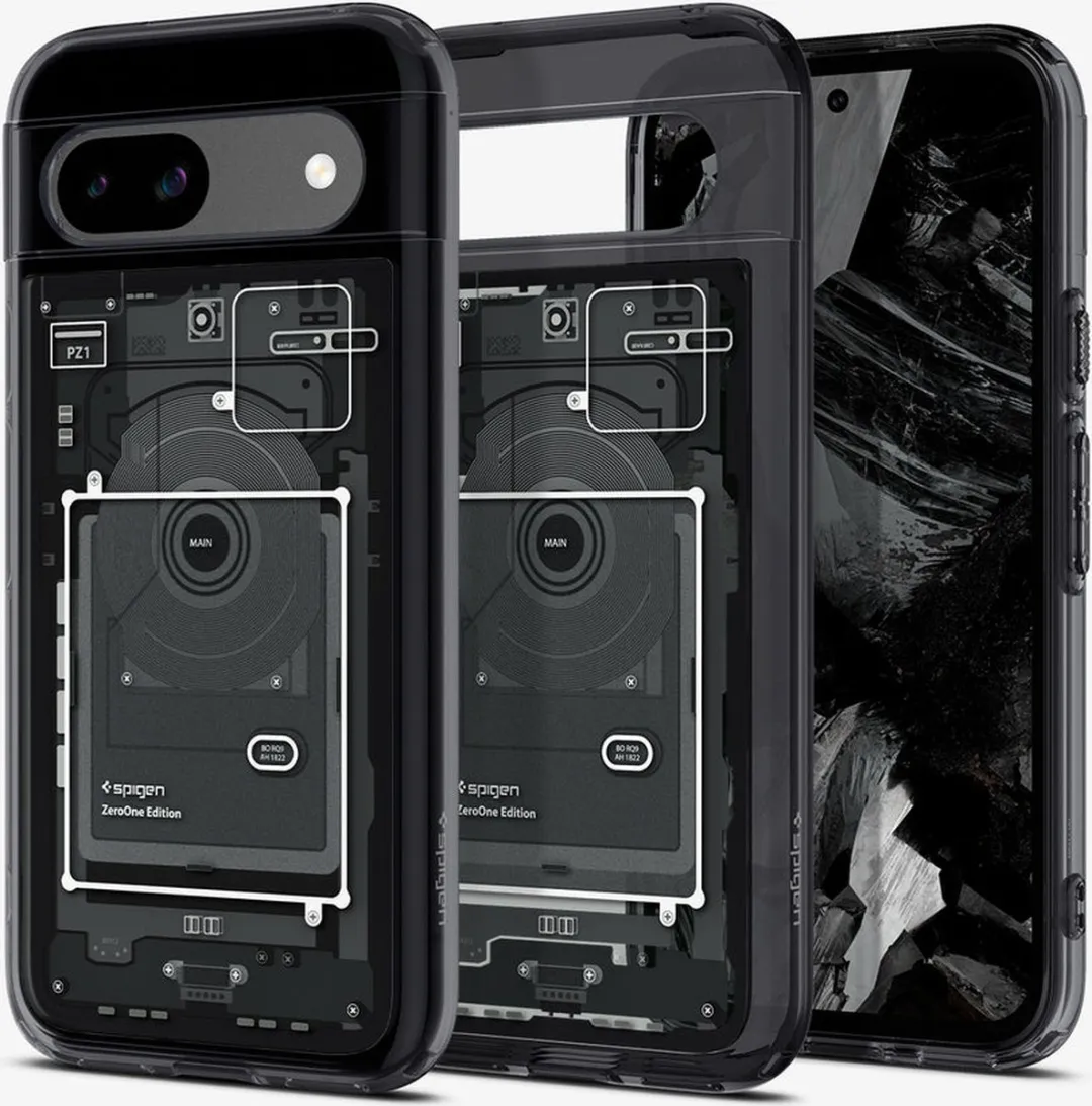 Spigen Ultra Hybrid Hoesje Zero One Zwart - Google Pixel 8a