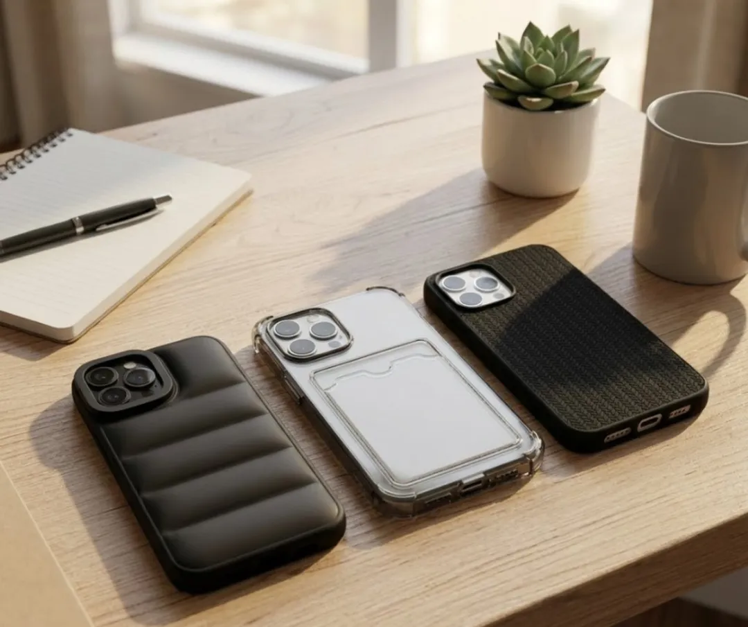 NUVEX iPhone 12 Pro Max Hoesje Set - Zwart/Grijs