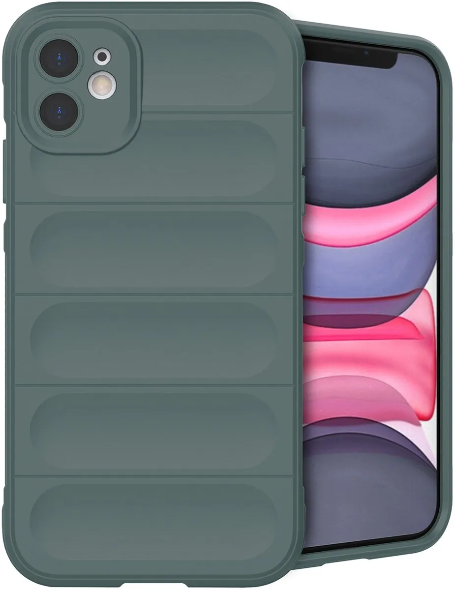 Imoshion Hoesje iPhone 11 - Donkergroen