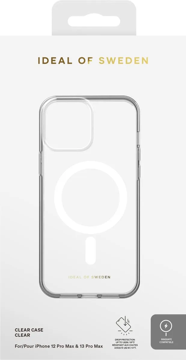 iDeal of Sweden iPhone 12/13 Pro Max MagSafe Clear Hoesje - Magsafe Clear