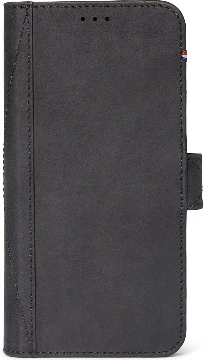 Decoded Leather Wallet voor iPhone Xs Max - Zwart