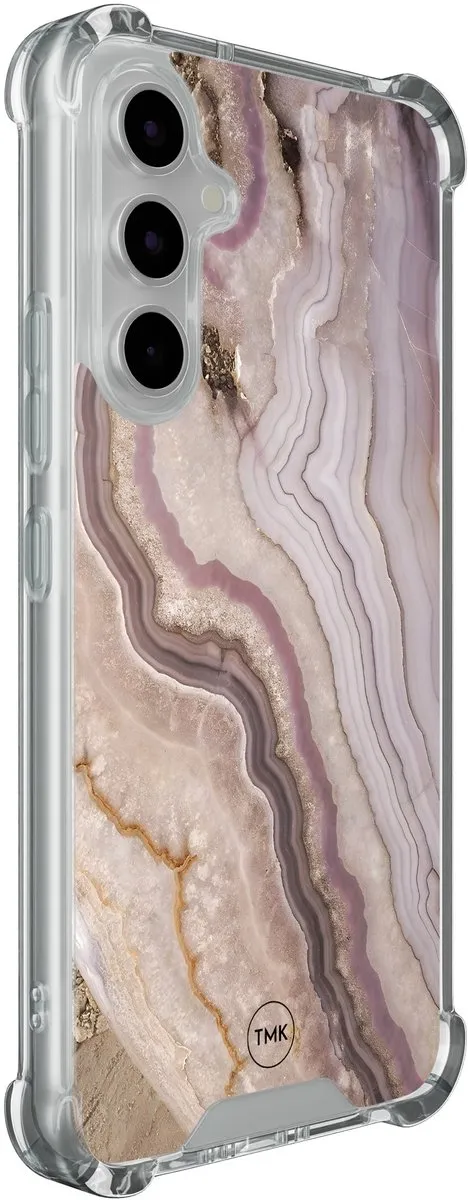 Casevibes Shockproof Hoesje Samsung Galaxy A54 - S/A54/S/010 - Blush Marble