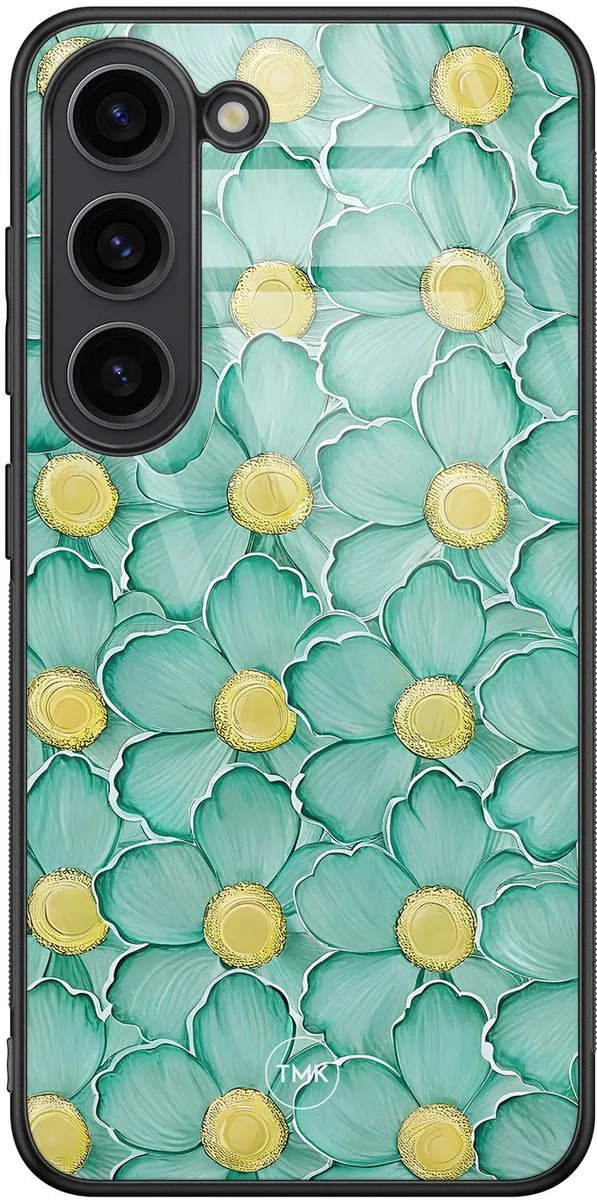Casevibes Samsung Galaxy S23 Mint Blossom Hoesje