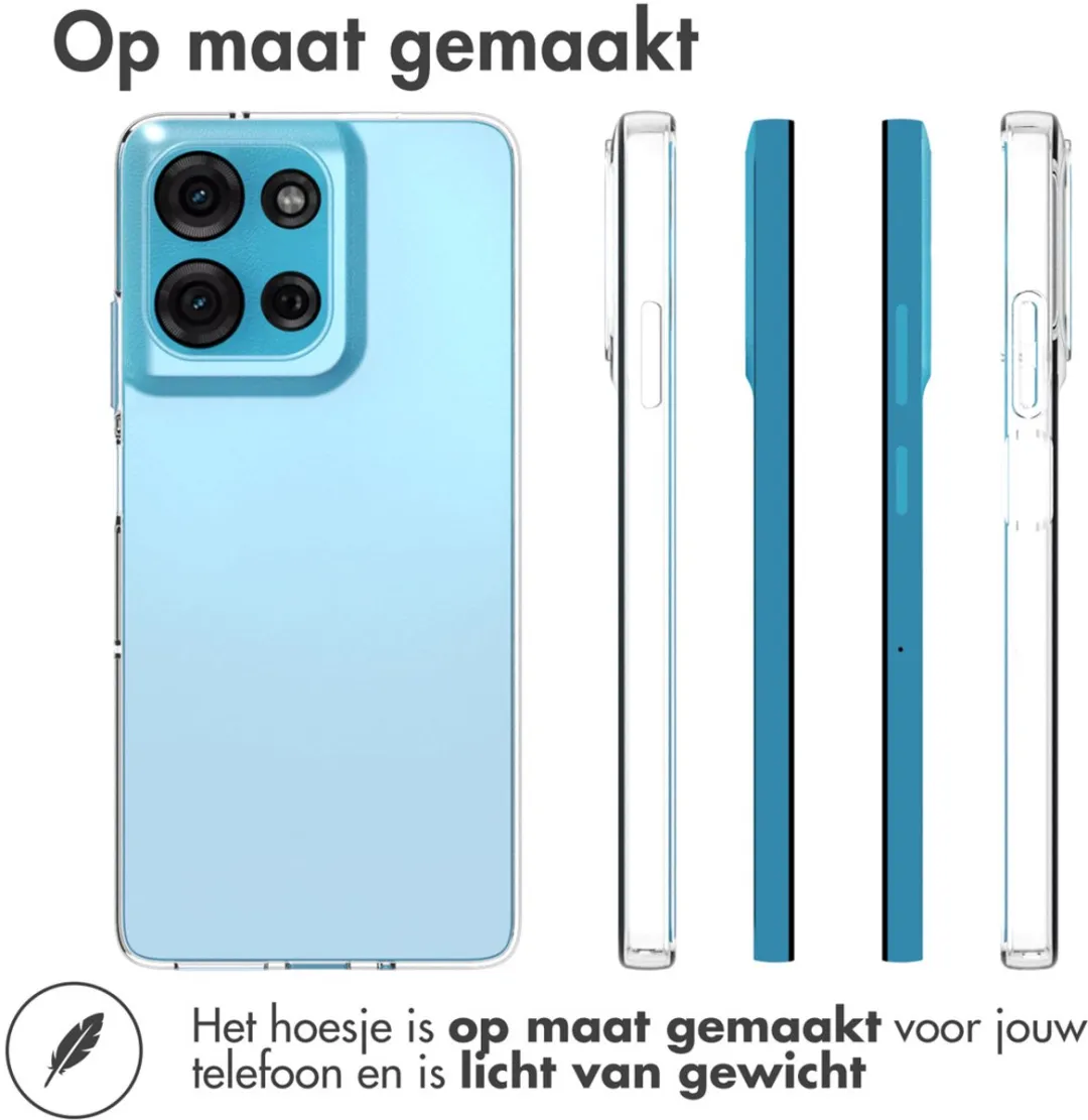 Accezz Hoesje Motorola Moto G75 - Transparant