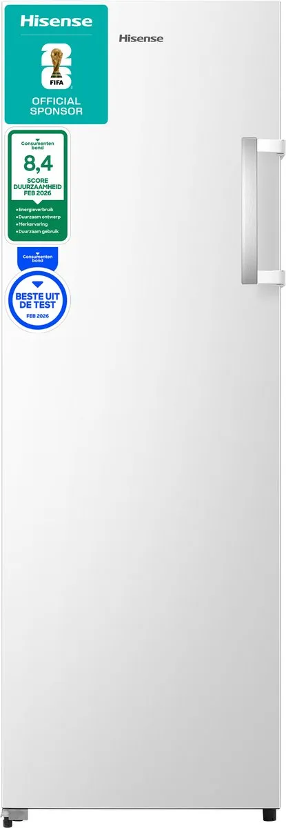 Hisense FV298N4AWC Vrijstaande Vriezer 240L