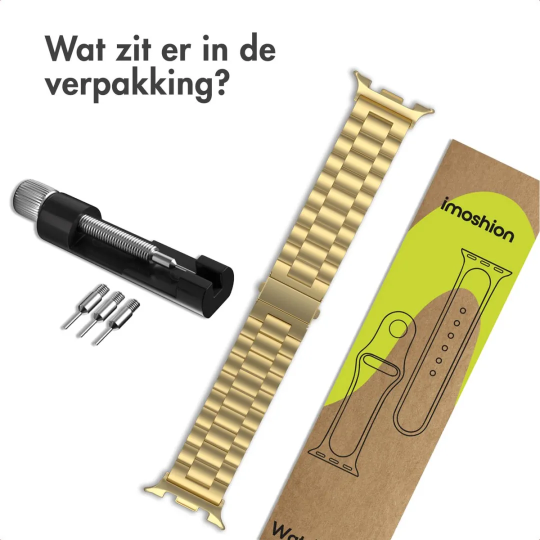 Imoshion Stalen Bandje Samsung Galaxy Watch 8 - Goud