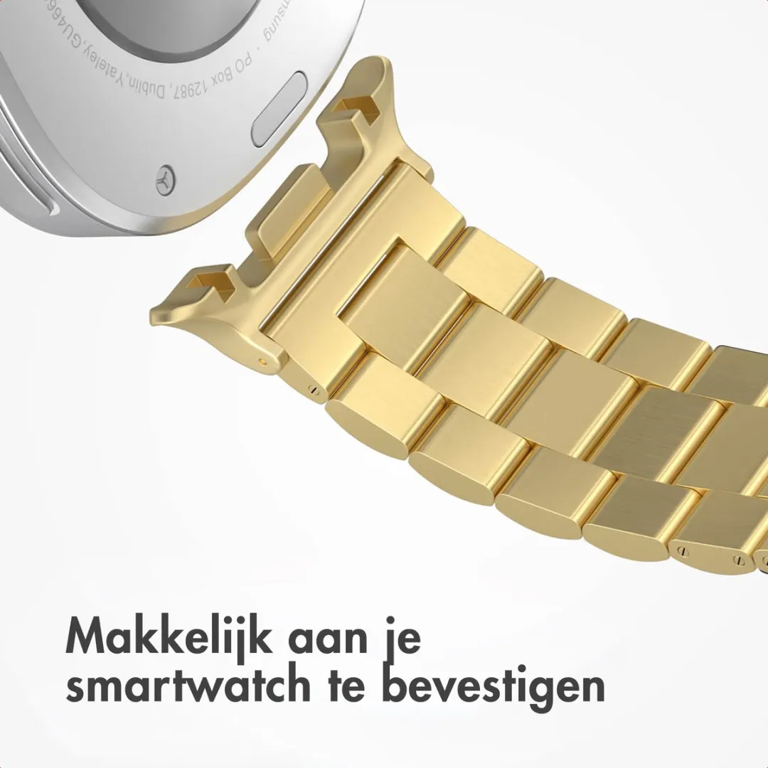 Imoshion Stalen Bandje Samsung Galaxy Watch 8 - Goud
