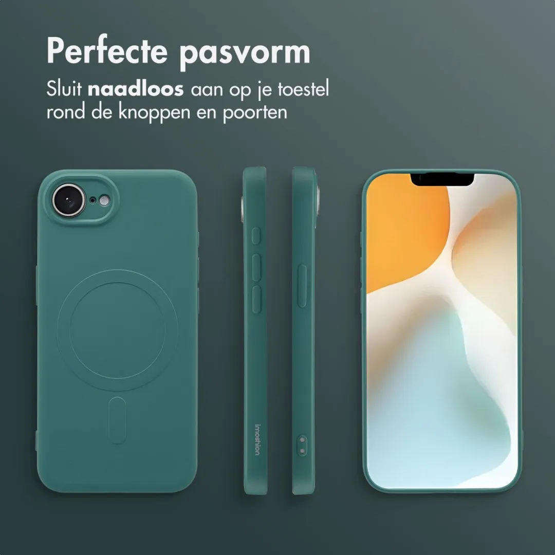 Imoshion Hoesje iPhone 16e MagSafe - Donkergroen - afbeelding 6 van 6