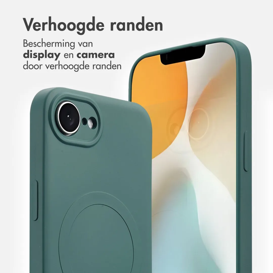 Imoshion Hoesje iPhone 16e MagSafe - Donkergroen