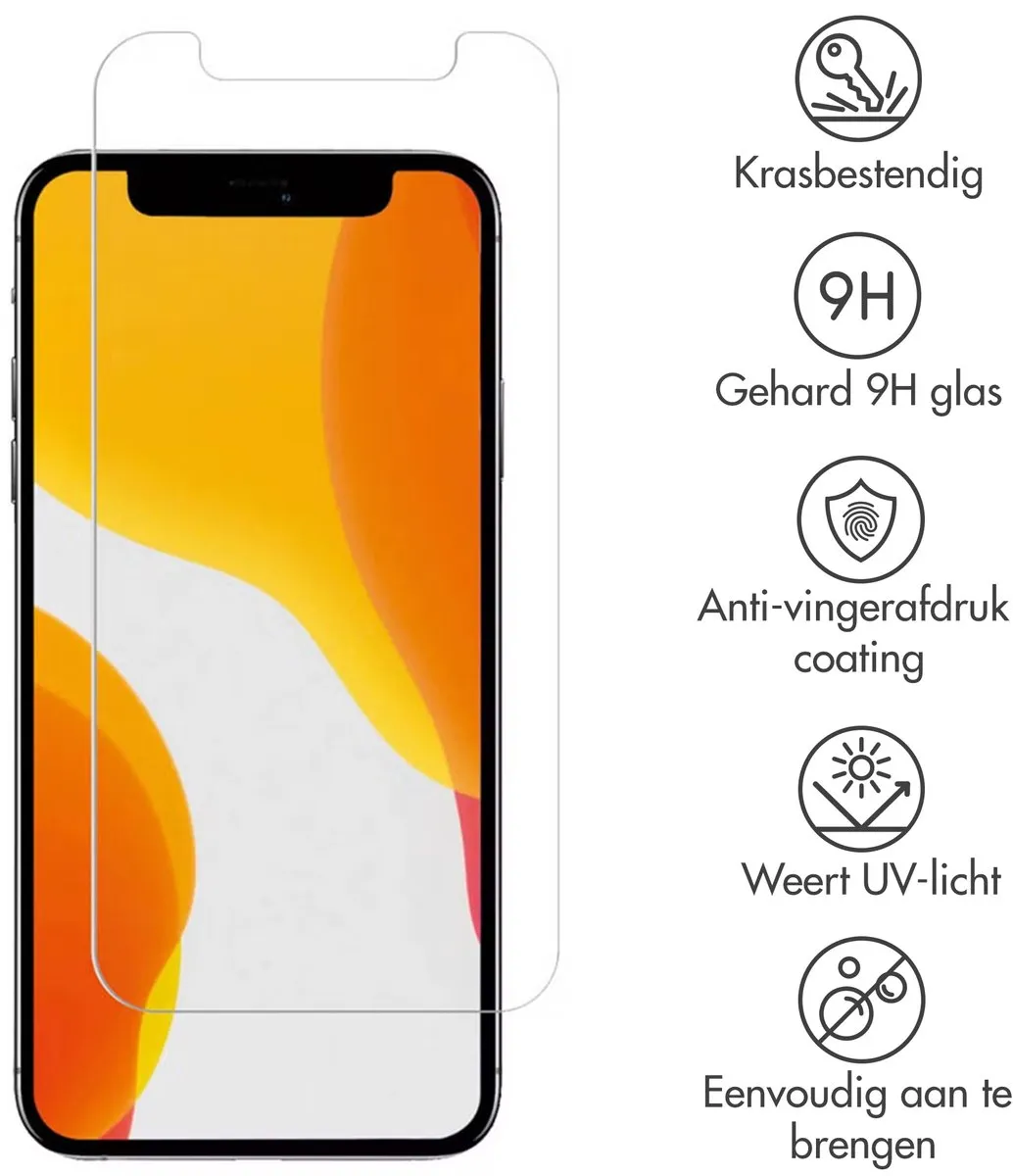 imoshion Screenprotector iPhone 12 Mini - Gehard Glas