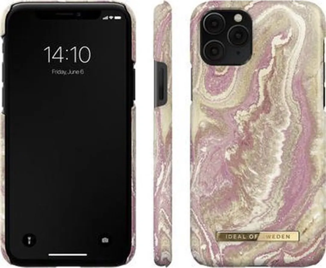 iDeal of Sweden Fashion Case iPhone 11 Pro - Roze/Goud