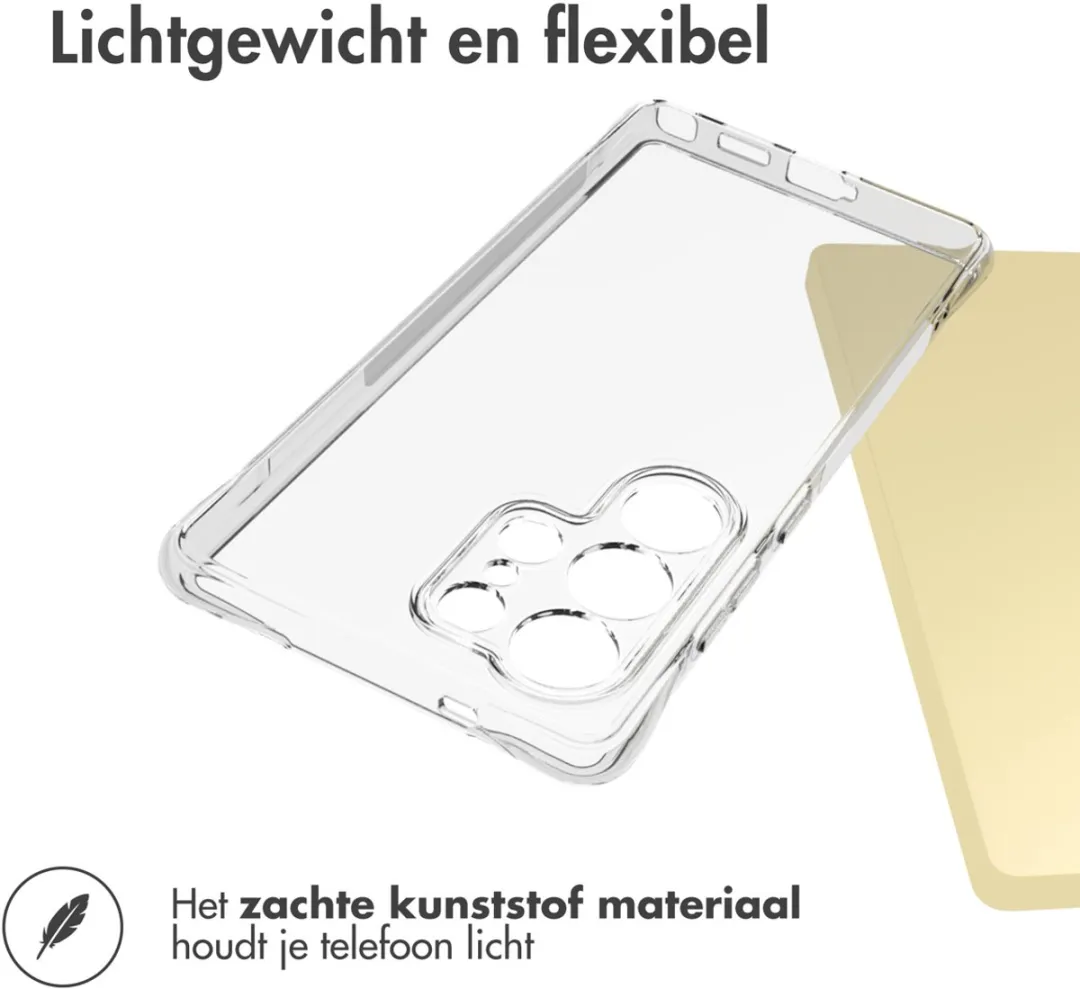 Imoshion Hoesje Samsung Galaxy S25 Ultra - Transparant