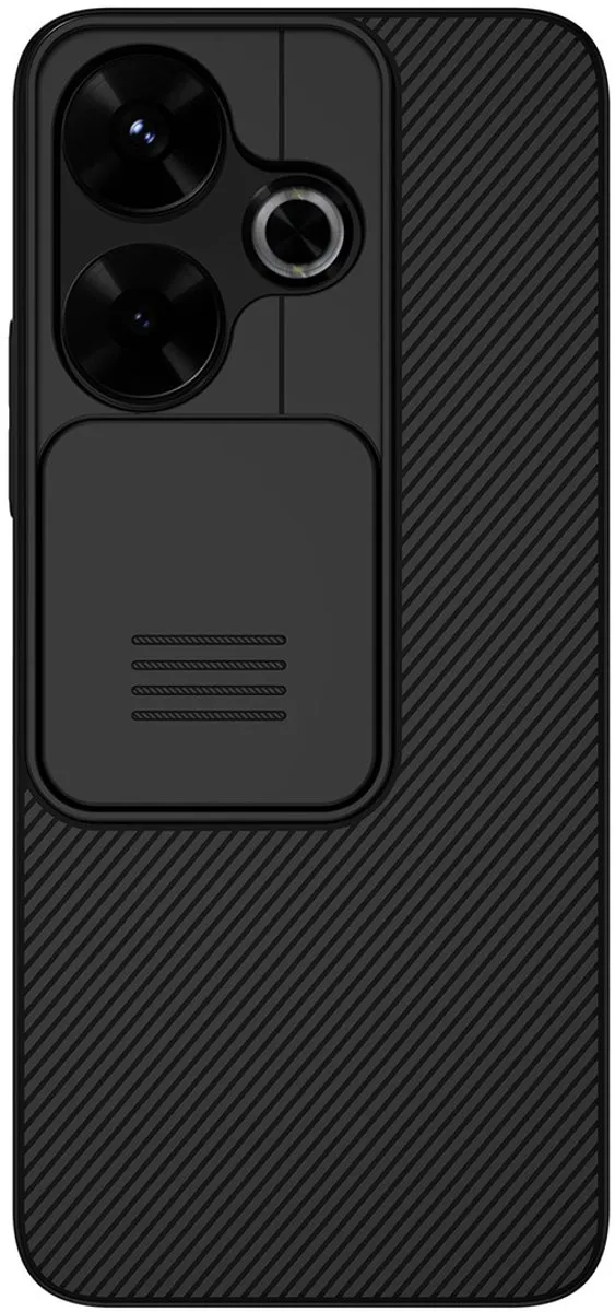 Nillkin CamShield Hoesje Xiaomi Poco M6/Redmi 13 - Zwart