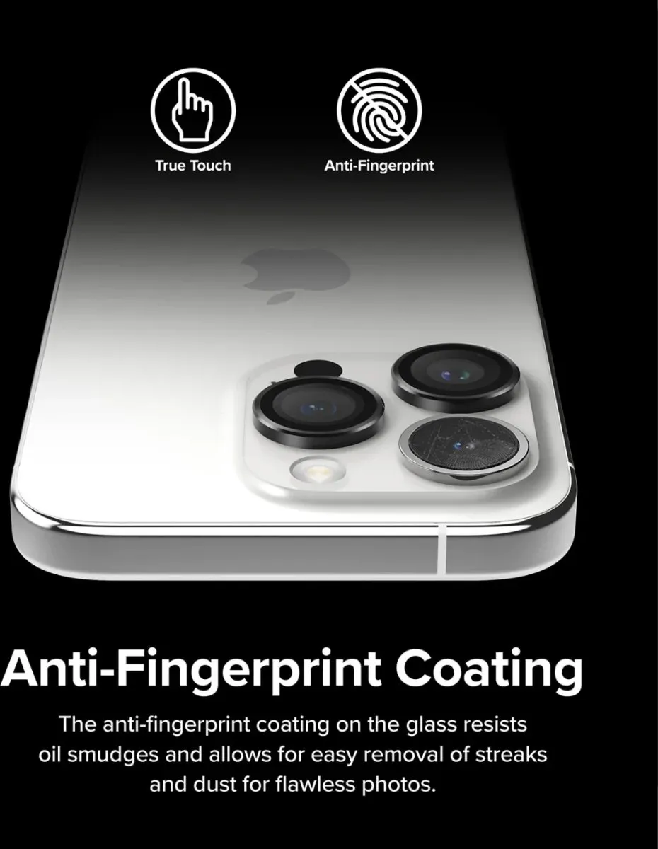 Ringke Frame Glass iPhone 15 Pro Max - Camera Beschermglas