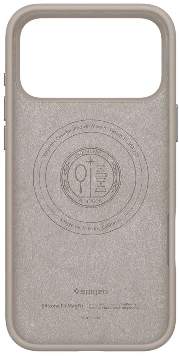 Spigen Siliconen Hoesje iPhone 17 Pro Max - Magsafe - Zwart