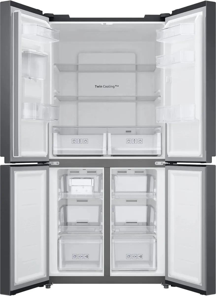 Samsung RF48A401EB4 Amerikaanse Koelkast - 329L - Zwart