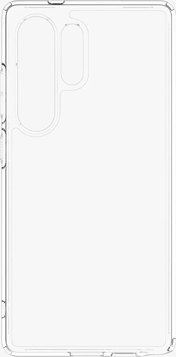 Spigen Ultra Hybrid 13264 Hoesje - Samsung Galaxy S25 Ultra - Transparant - afbeelding 6 van 6