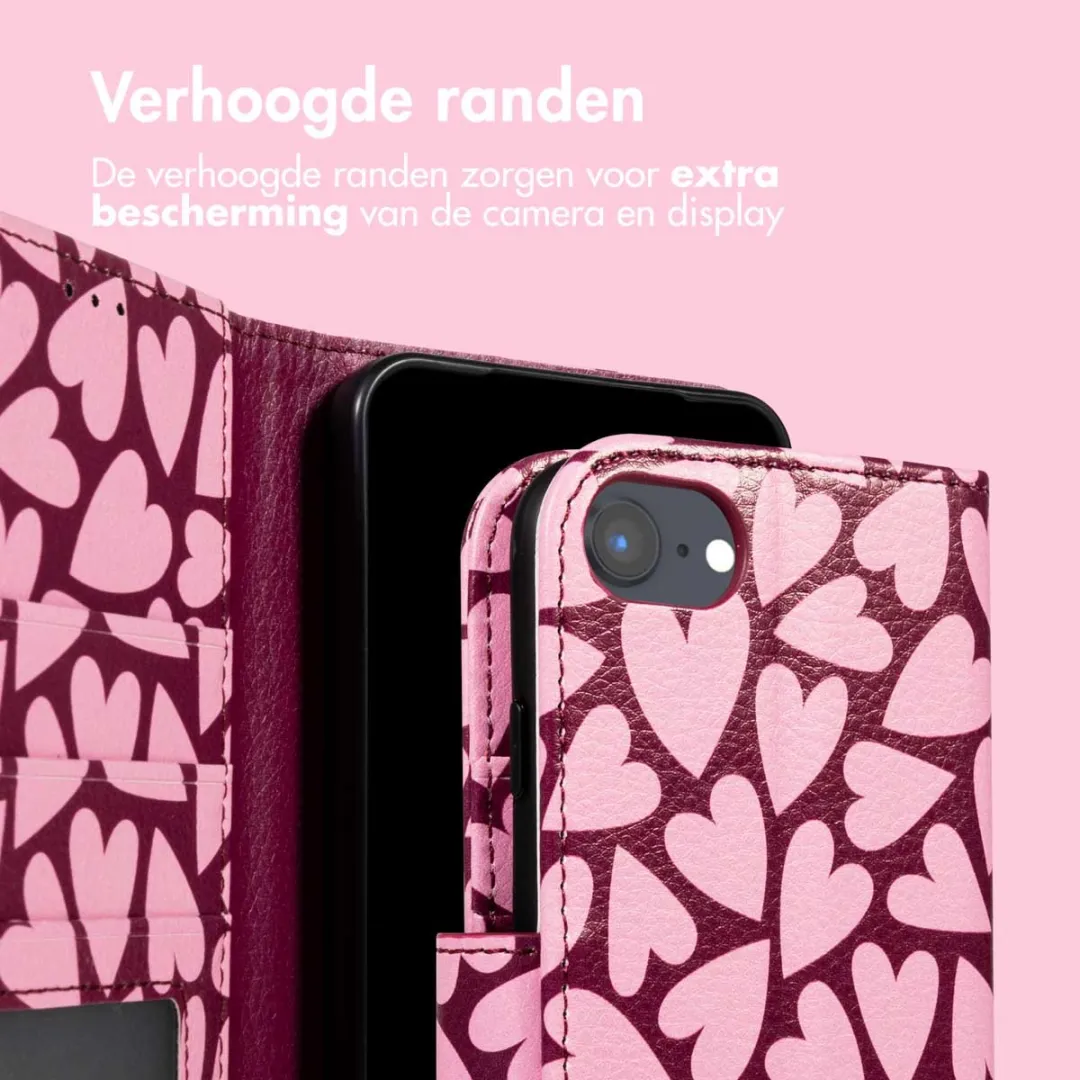 Imoshion Hoesje Apple iPhone SE/8/7/6s/6 - 3 Pasjes - Hearty Blush