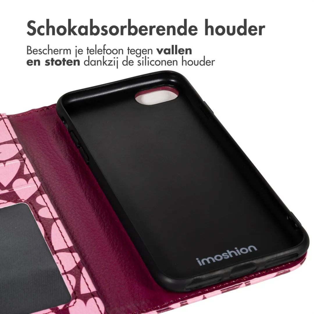 Imoshion Hoesje Apple iPhone SE/8/7/6s/6 - 3 Pasjes - Hearty Blush