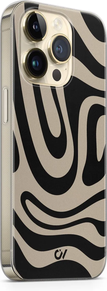 Casevibes Hoesje iPhone 14 Pro A/14P/UV/010 - Zwart