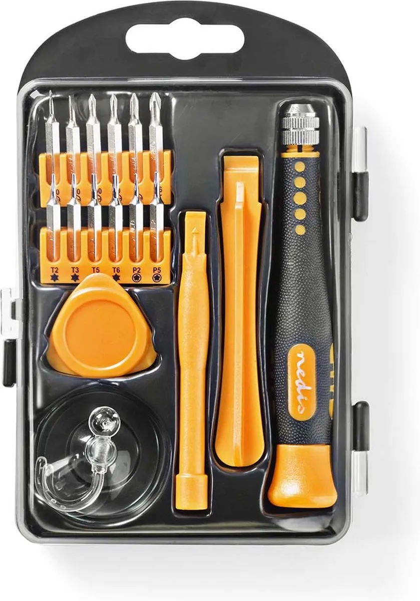 Nedis CSTS10017 Telefoon/Tablet Reparatieset 17-in-1
