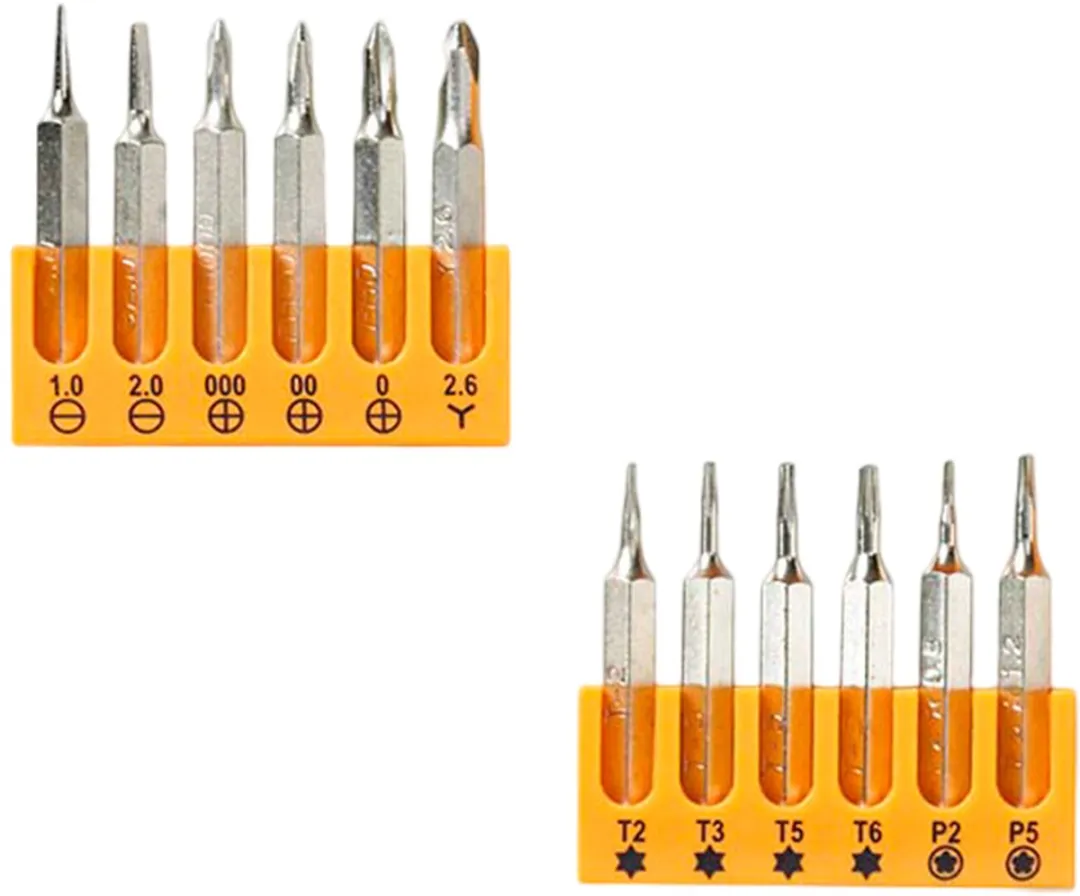 Nedis CSTS10017 Telefoon/Tablet Reparatieset 17-in-1 - Geel