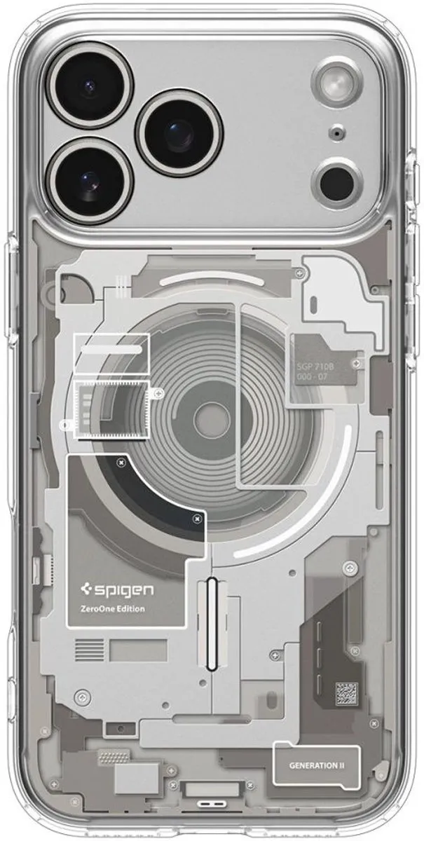 Spigen Ultra Hybrid MagSafe Hoesje - iPhone 17 Pro Max - Transparant