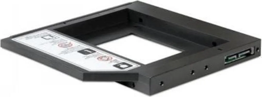 Delock SLIM SATA 5.25" Inbouwframe 61993 - Zwart
