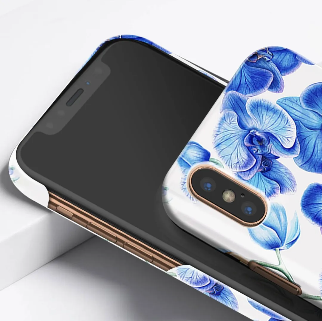 iDeal of Sweden iPhone XS/X Fashion Hoesje - Baby Blue Orchid - IDFCS18-IXS-70